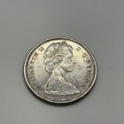 1965 Canada Elizabeth Ii Silver Half Dollar 50 Cent Coin