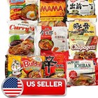 Free Snacks -korean Japanese Chinese Asian Ramen Noodles Variety Pack With Drink
