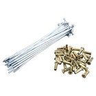36pcs Motorcycle Complete Spokes Nipples Set For Honda Ct90 Trail Front Or Rear