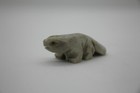 1-1 2  Hand Carved Stone Soapstone Lizard Made In Peru Effigy Totem Animal