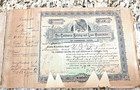 1896-1922 Commerce Building   Loan Texas Stock Certificate Book  100 Shares 160