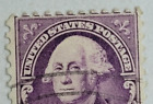 U s  Postage Stamp   George Washington   3   Violet   Posted cancelled   1932  11