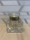 Victorian Antique Crystal Inkwell