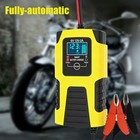 2amp Car Battery Charger  6v  12v Smart Trickle Charger Yellow