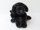 Vintage Animal Alley Toys R Us Black Lab Puppy Dog Plush Stuffed Animals 14 