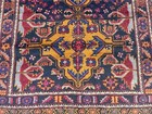 3 5x5 11 Afghan Antique Rug  Geometric Design Rug  Handmade Fine Quality