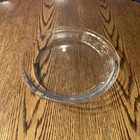 Pyrex Pie Plate 9   Clear Glass Flat Rim 209 Made In Usa
