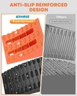 Kohree Rv Leveling Blocks Kit  Upgraded 2 Packs Camper Leveler System With 2 Cho