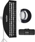Us Godox Fw22x90cm   9 x35  Portable Bowens Mount Strip Honeycomb Grid Softbox