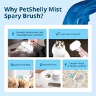 Spray Cat Brush For Shedding pet Grooming Brush self-cleaning Wet Cat Comb With 