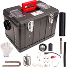 5kw 12v Diesel Air Heater For Rv Campers Temperature Timing W  Lcd Switch
