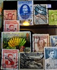 Overprints Philippines Stamp  lot 2367  Used  Stamps Used Collection 
