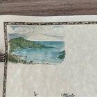 Vintage 90s Virgin Islands Map Parchment And Ink Travel Vacation