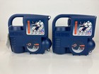 Vintage Chicago Bears Nfl Plastic Lunch Box 1990s Thermos Brand New  Qty 2 Rare 
