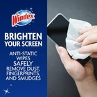 Windex Electronic Cleaning Wipes  Pre-moistened Screen Wipes For Tvs  Phones 