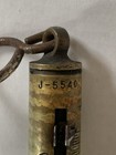 Antique Chatillon-ny-usa 0-15 Lbs  Brass Hanging Spring Scale Model Inst-t
