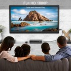Region Free 1080p Dvd Player  Compact Dvd Player With Usb Playback  Rca Av Cable