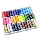 39pcs Colored Sewing Thread Set Mixed Colors Polyester Spool For Diy Sewing