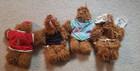 1988 Burger King Many Faces Of Alf Plush Puppet Doll Surf Cook Rock Baseball Fs 