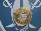  999 Fine Silver  10 Strike Gaming Token   Mccarran Airport Slots Las Vegas New