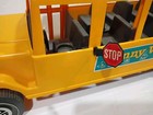 Rare Vintage American Plastic Toys 24    Plastic Yellow School Bus Toy Made In Usa