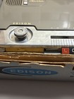 Vintage Thomas Edison Voicewriter With Red Diamond Recording Discs And Phone Pce
