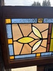   Antique Stained Glass Transom Window 3 Of 3   32 X 13 5 Architectural Salvage