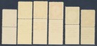 Israel 1948 Doar Ivri Fulltab Set  Cpl Superb Mnh    Coins I Low Values  Sc 1-6