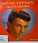 Gene Pitney 1940-2006 Us Pop Singer Autograph Signed Lp Record Cover W coa