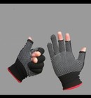 3 5 Fingerless Fishing Gloves Breathable Quick Drying Anti-slip Fishing Gloves 