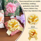 12 Pcs Bows For Gift Wrapping 6 Inches Gift Bows With Ribbon Mixed Color Bows Gi
