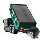  7  X 16  Dump Trailer Tarp  18oz  Heavy Duty Dump Truck Mesh Tarp With 