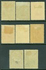 Edw1949sell   Newfoundland 1897-1901 Scott  78-85 Cplt Set Mint Og Catalog  143