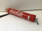 Coca Cola Pencil Shape Design Bag Zipper Closure Holder Case Tote