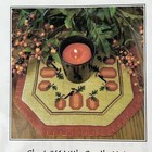 Prairie Grove Peddler Little Candle Mats  pumpkin Harvest  Cross Stitch Pattern