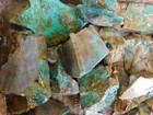 1 Kg Rough Turquoise No Grade Saw Botttoms Blue Silver Mine Tonapah Nv Lot A