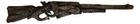 Large Rustic Wild West Western Faux Distressed Wood Rifle Gun Wall Decor Plaque