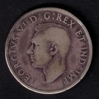 Canada 1946  1 One Silver Dollar Coin King George Vi  800 Silver Pocket Piece