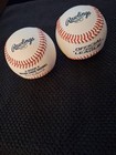   2 Official Major Leage Baseballs  