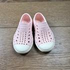 Native Jefferson Toddler Girl Shoes Size 6 Pale Pink Water Shoes  Perforated