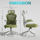 Ergonomic Mesh Home Office Chair High Back Swivel Computer Desk Task Chair Green