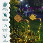Solar Watering Can With Lights Solar Lanterns Outdoor Hanging Garden Yard Decor