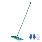 Succebuy Lawn Leveling Rake 36inchx10inch Heavy-duty Lawn Leveler With 78inch St