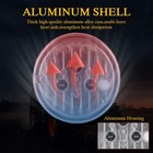 Led Par36 Aviation Grade Aircraft Landing Light 4-1 2  115mm Dc 12v 6000 Lumens