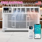 12000 Btu Window Air Conditioner With Heat  Smart Wifi Window Mounted Ac Unit