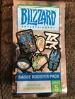 Blizzard Blizzcon 2023 Exclusive Series 5 Patch 3 Badges Booster Pack 