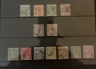 Collection Of Foreign In Pages Card Mint Used British Ceylon Offices Abroad M87