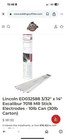 Lincoln Stick Electrodes Ed032588 3 32  X 14  Excalibur 7018 Mr 3 Can Carton
