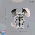 Owmell Gargoyle Statue Garden Guardian Sculpture Figurine Gothic 