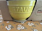 Staub   ceramic Prep Bowl Set 3 5    2-piece Citron
